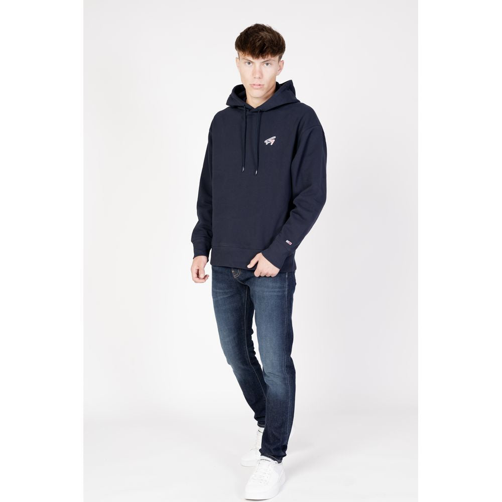 Blue Cotton Hoody