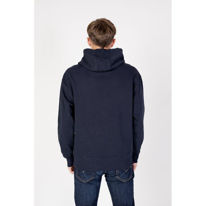 Blue Cotton Hoody