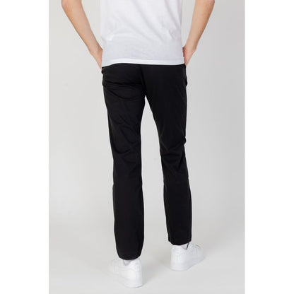 Vaqueros y pantalones de algodón negro