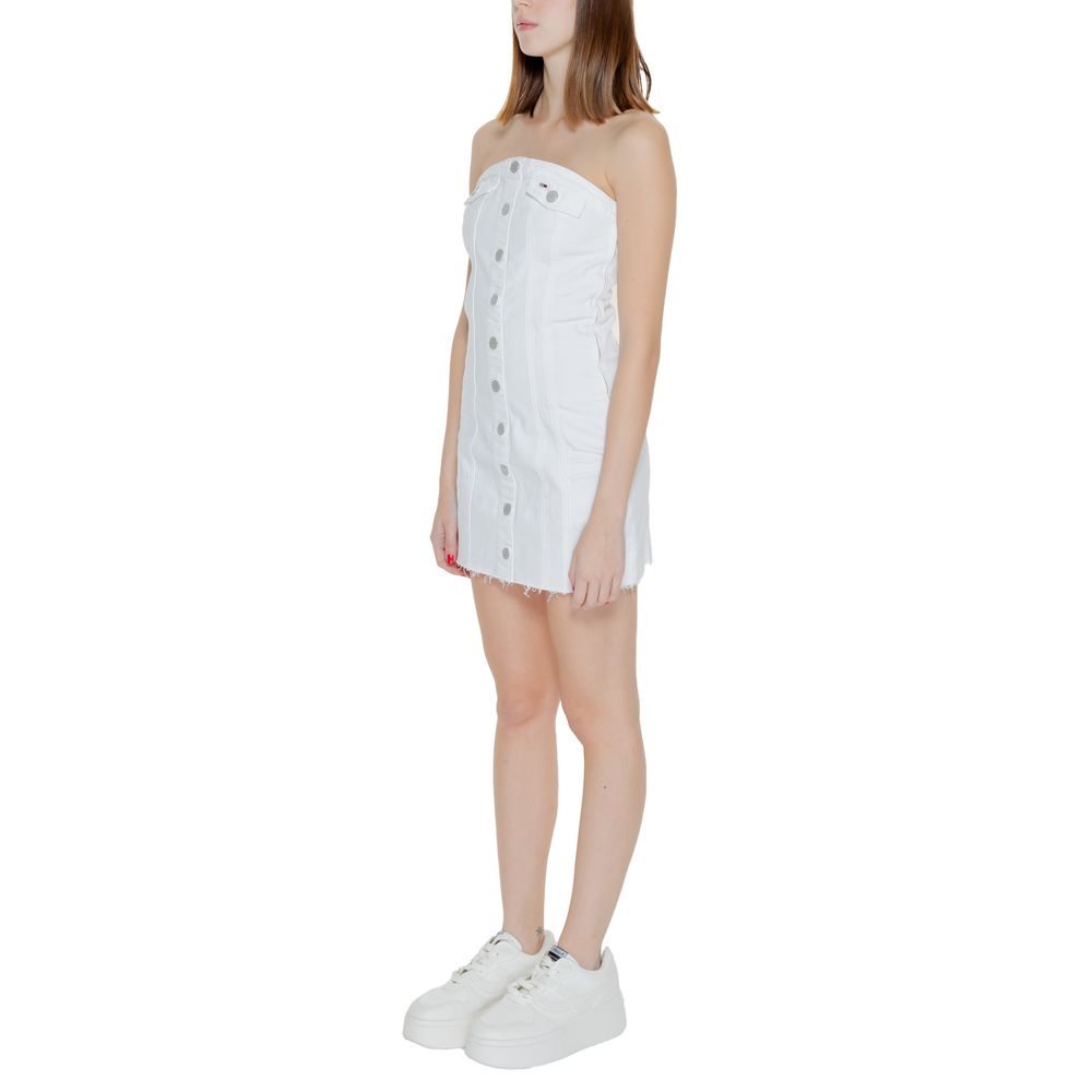Vestido de algodón blanco