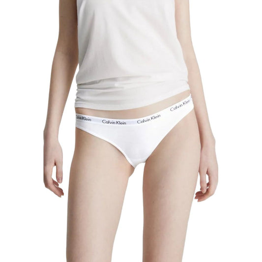 Ropa interior de algodón blanco