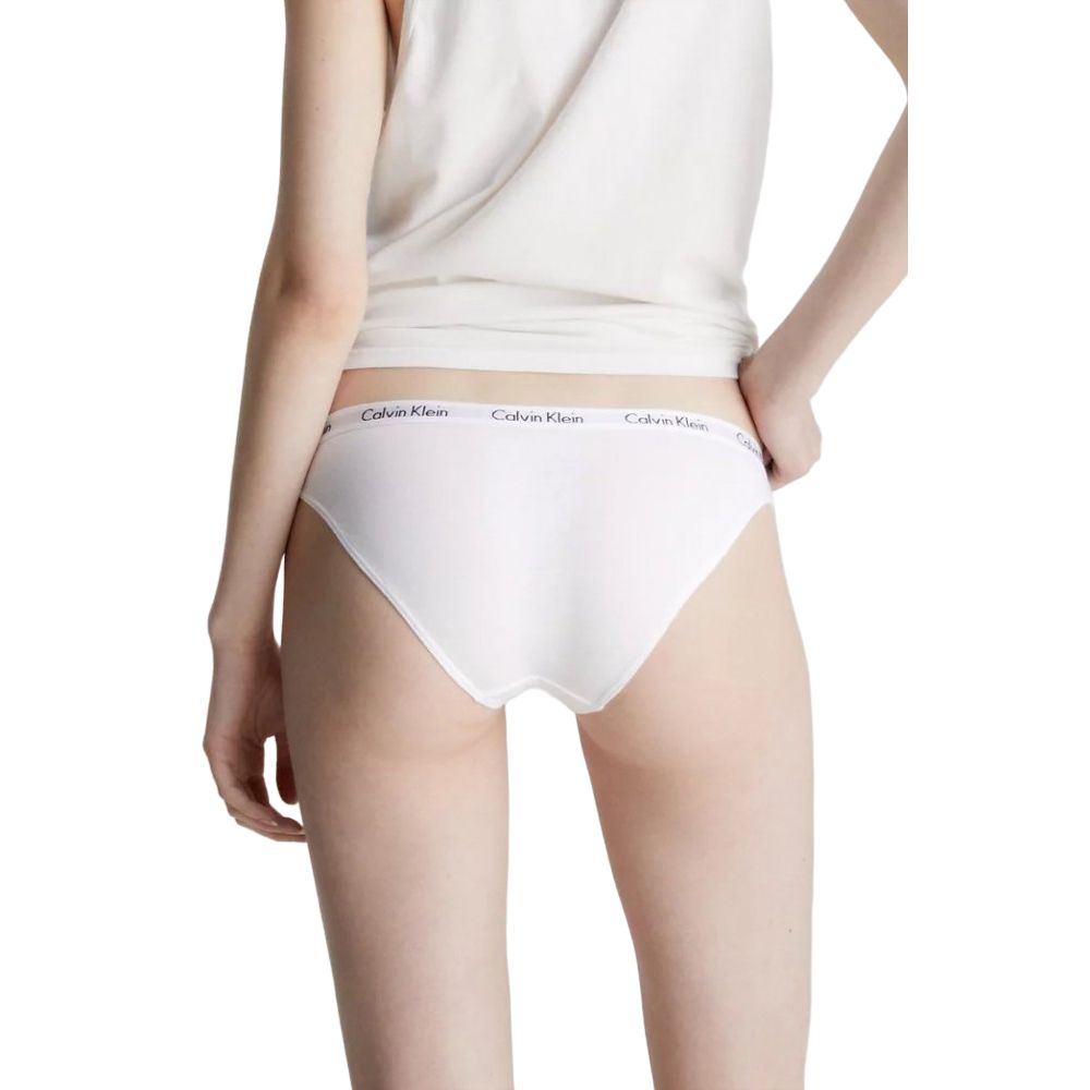 Ropa interior de algodón blanco