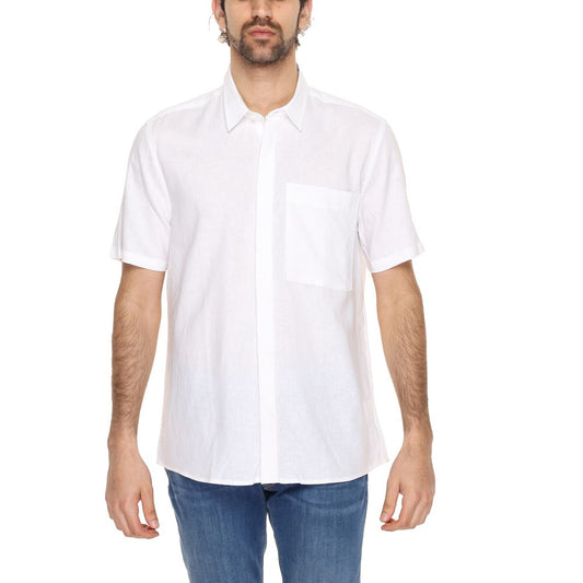Camisa de lino blanca