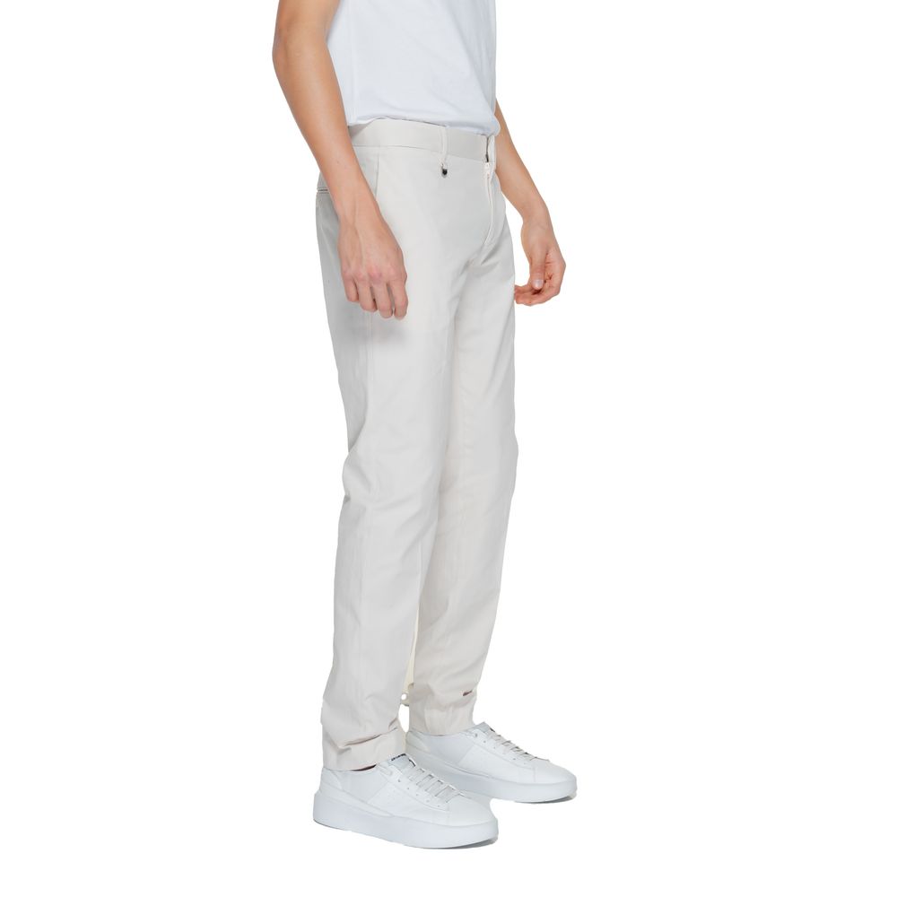 Vaqueros y pantalones de algodón beige