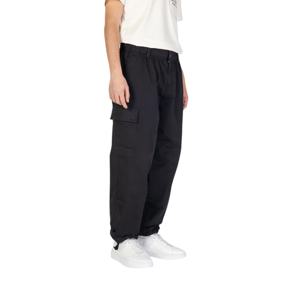 Black Recycled Cotton Pant