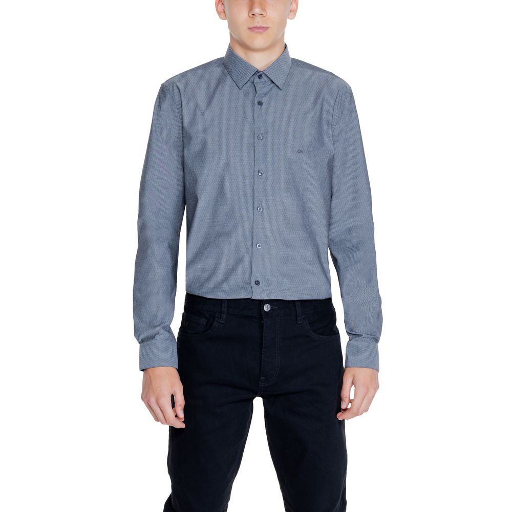 Camisa de algodón negra