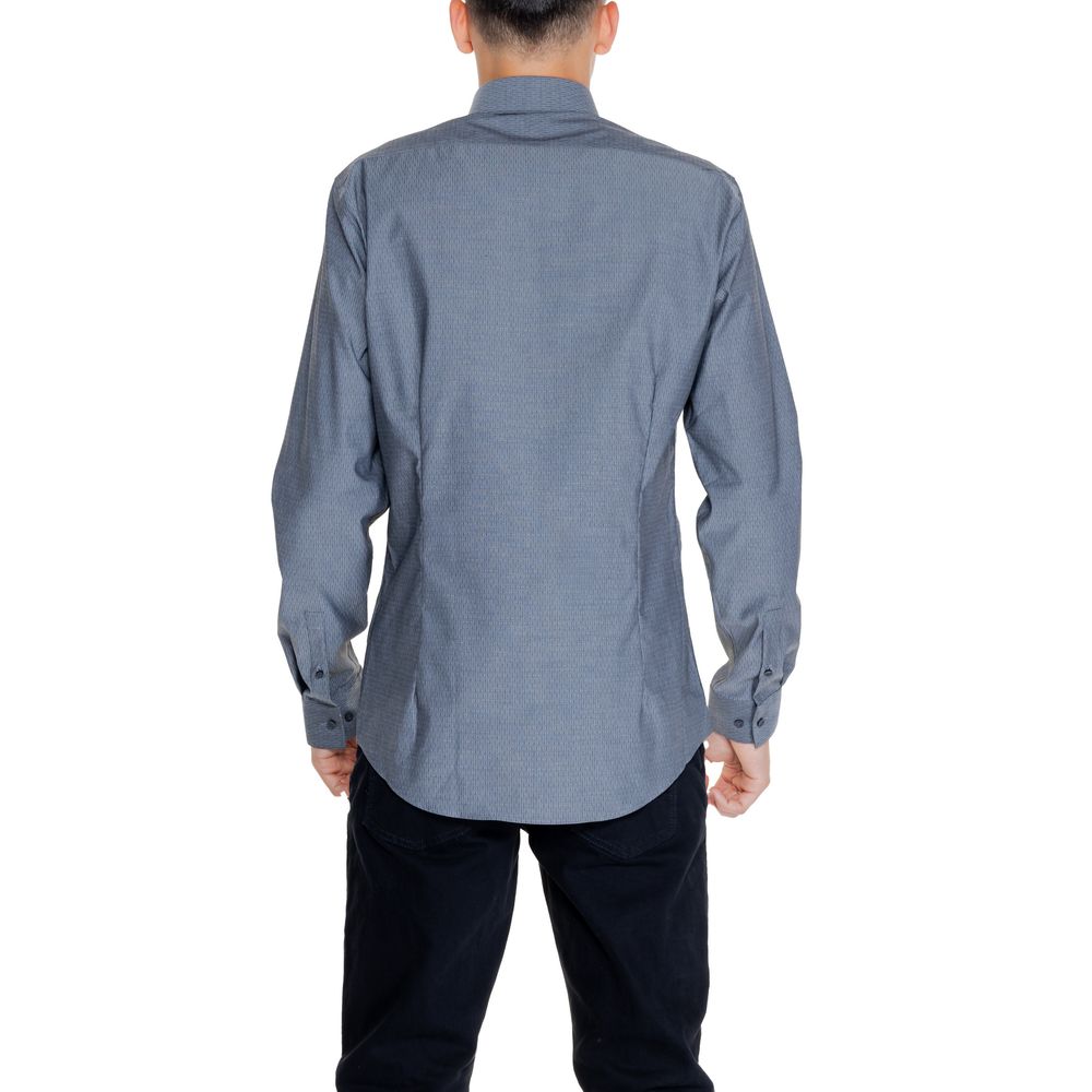 Camisa de algodón negra