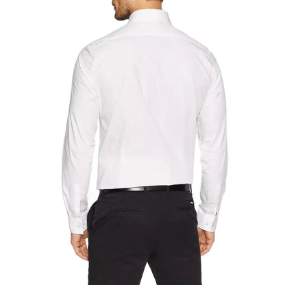 Camisa de algodón blanca