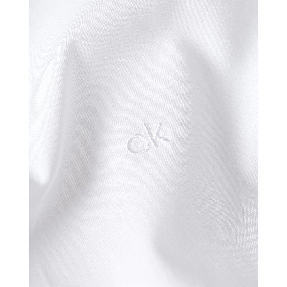 Camisa de algodón blanca