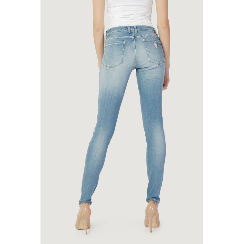 Vaqueros y pantalones de algodón azul