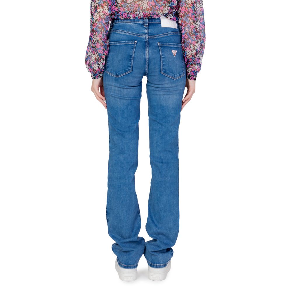 Vaqueros y pantalones de algodón azul claro