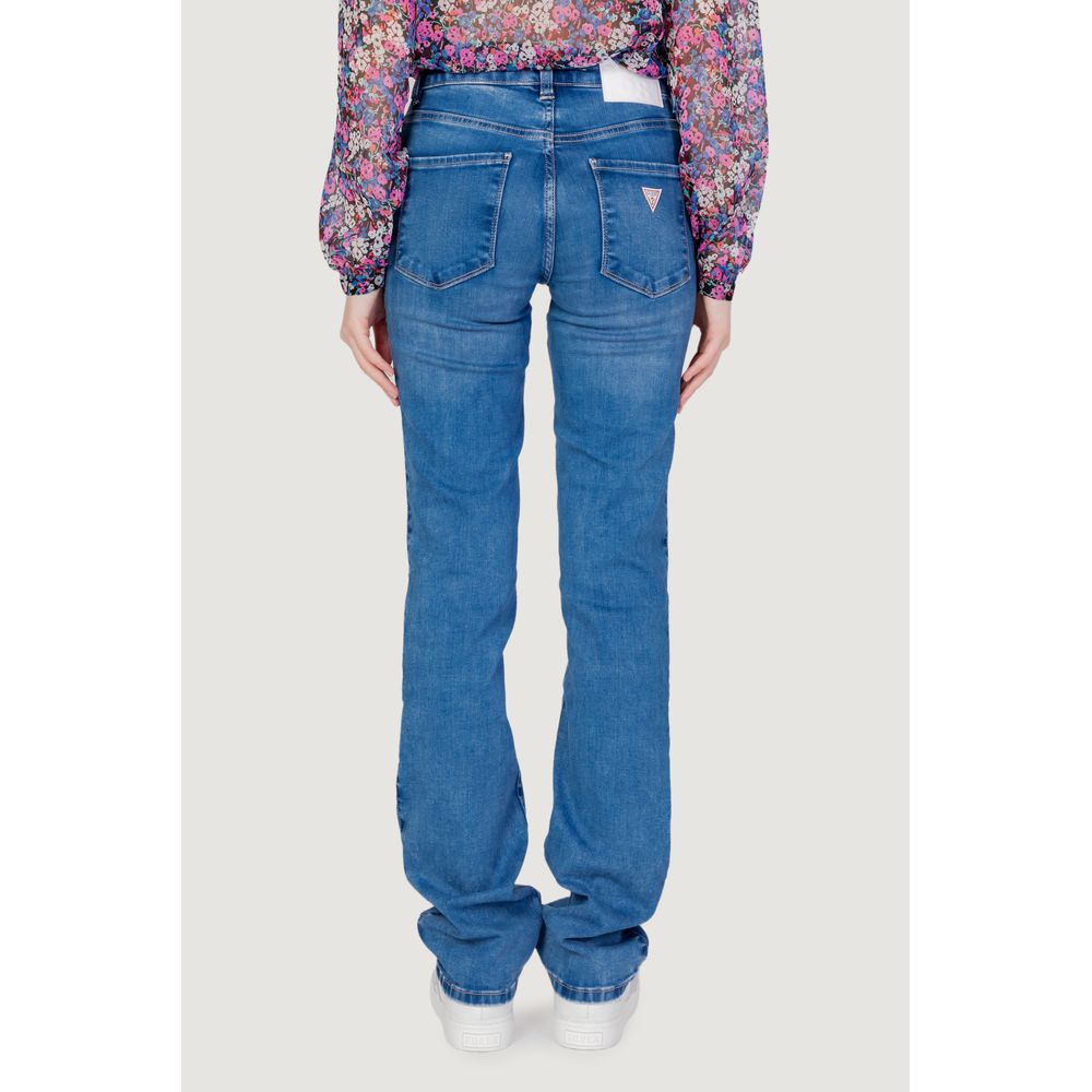 Vaqueros y pantalones de algodón azul claro