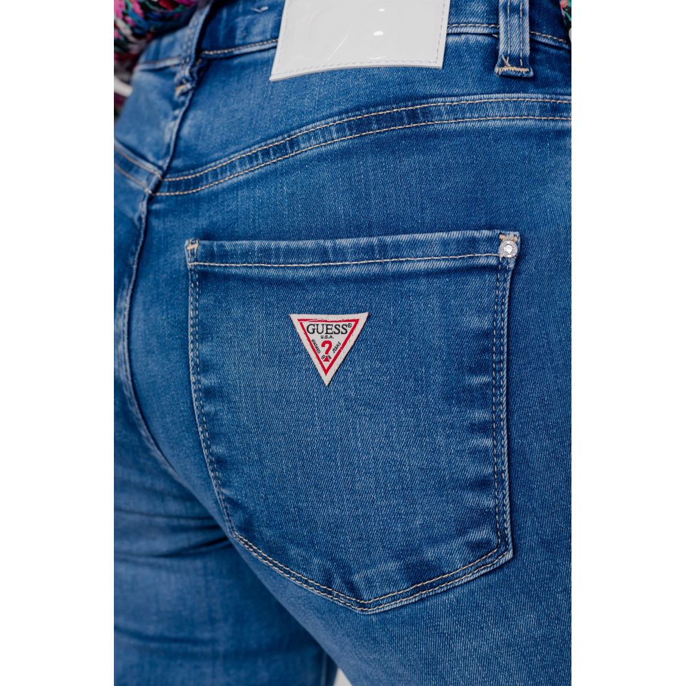 Vaqueros y pantalones de algodón azul claro