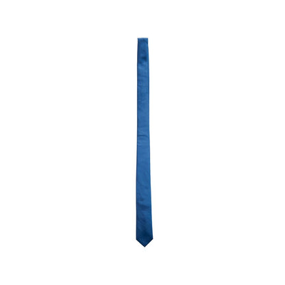 Blue Silk Ties And Formal Accessory
