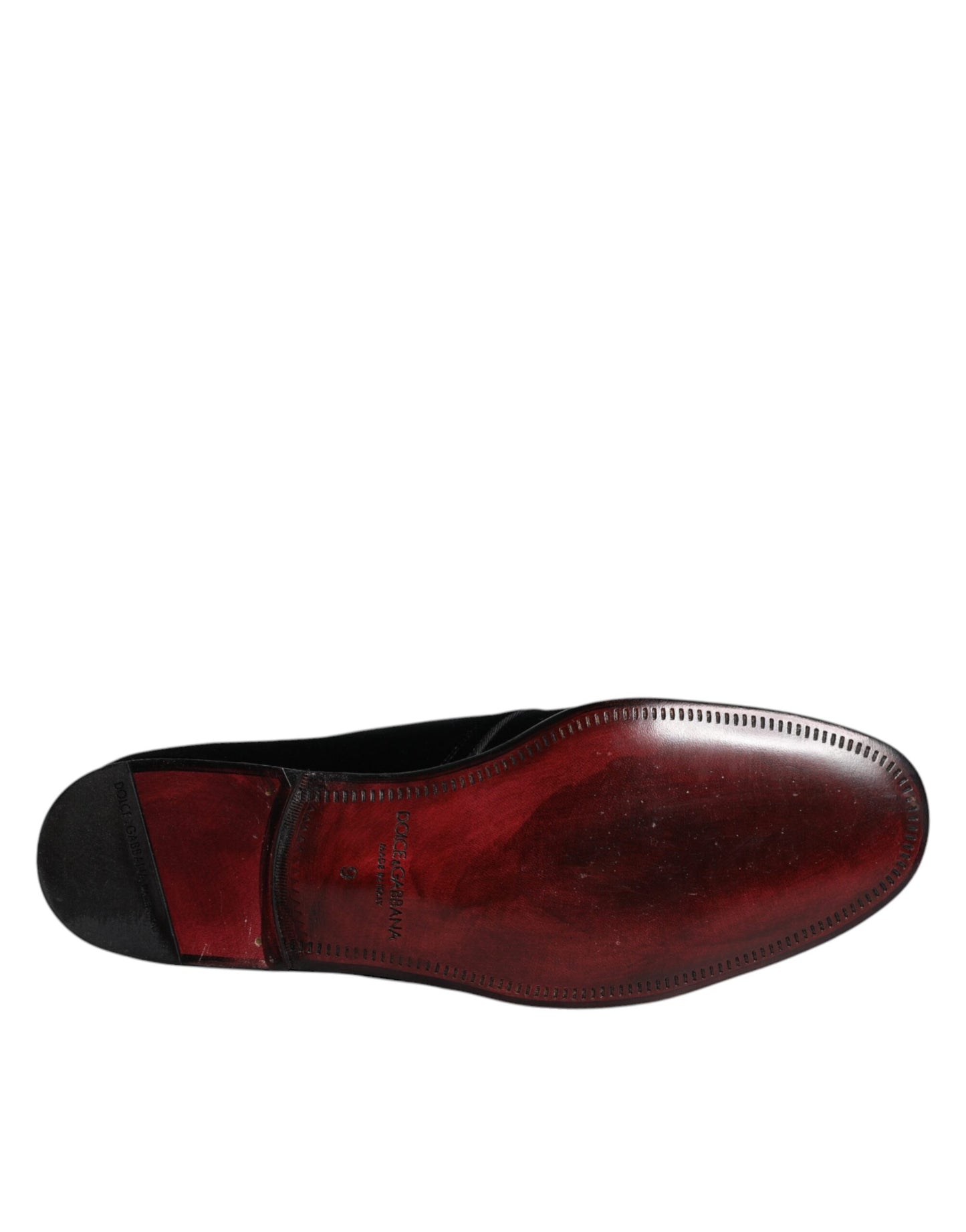 Zapatos Derby de piel de terciopelo negro con cordones