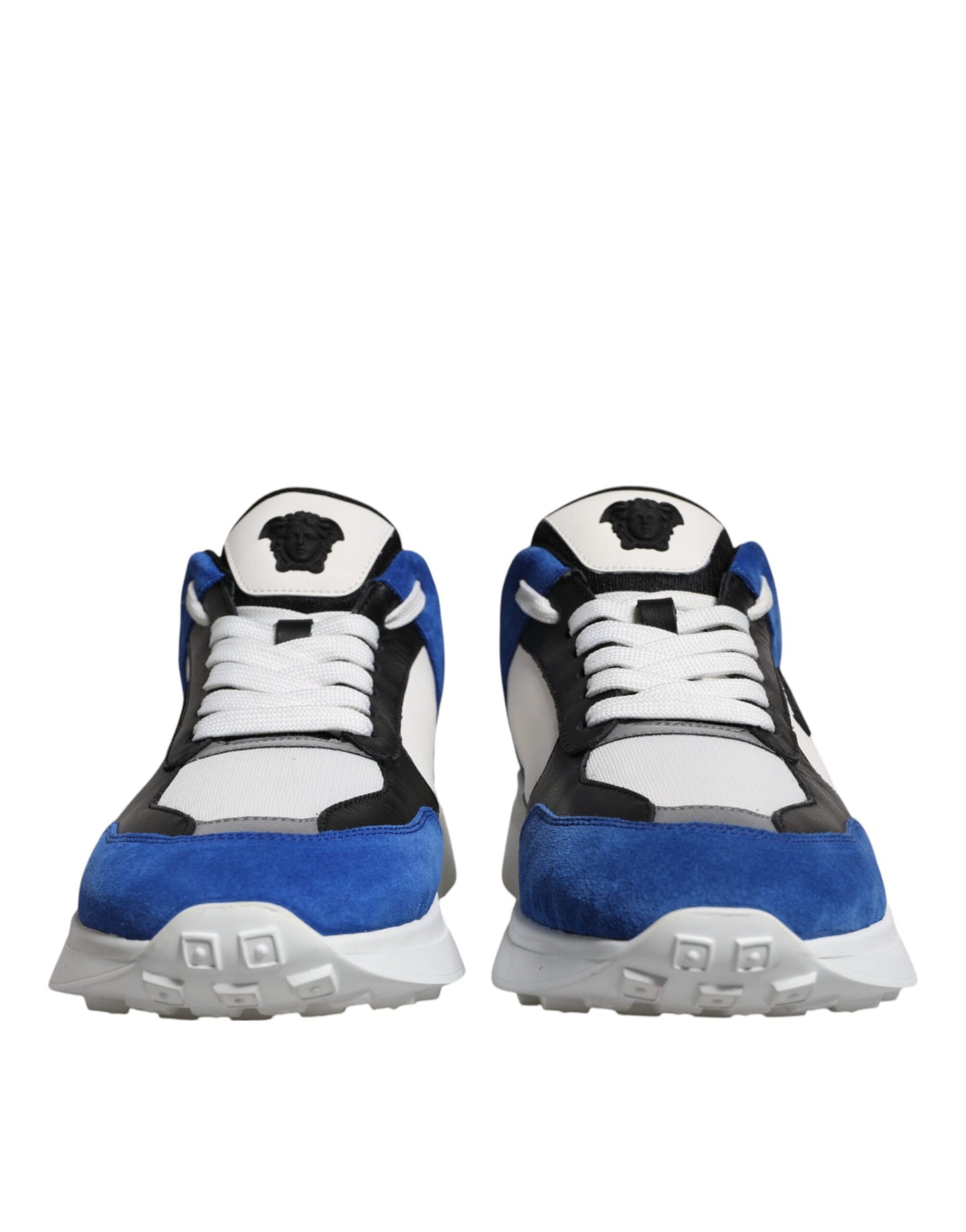 Zapatillas deportivas bajas Medusa de lona multicolor con tejido cuádruple