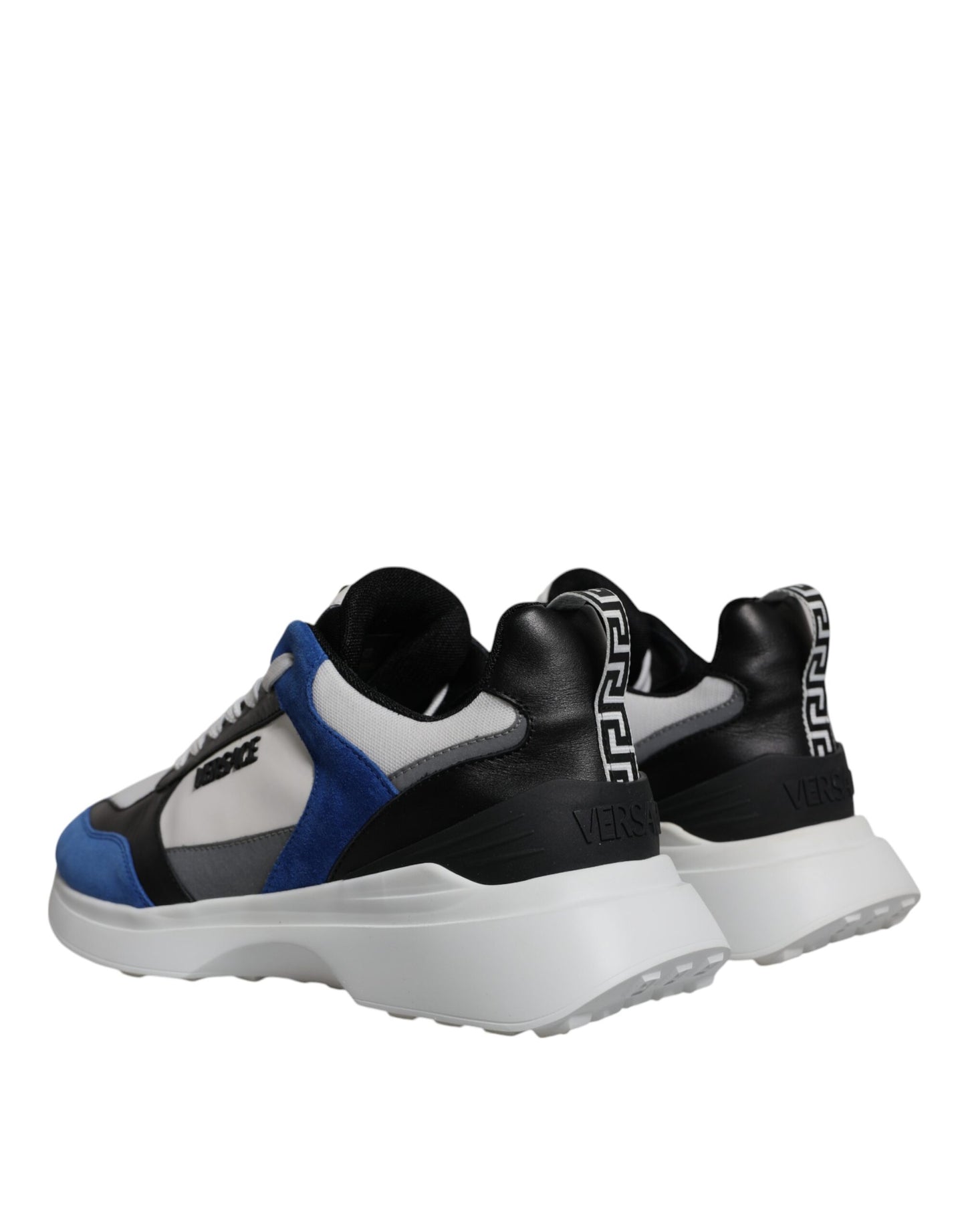 Zapatillas deportivas bajas Medusa de lona multicolor con tejido cuádruple
