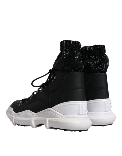 Zapatillas altas Galileo de nailon negro