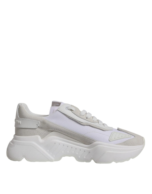 Zapatillas Daymaster de caña baja de cuero blanco