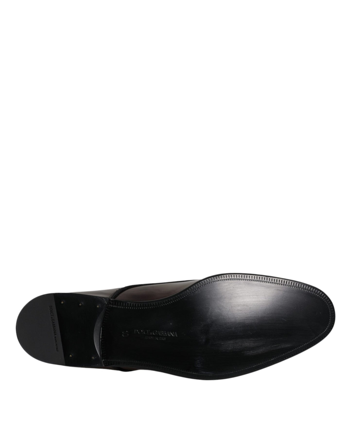 Zapatos de vestir Derby de piel charol con diseño de pavo real para hombre