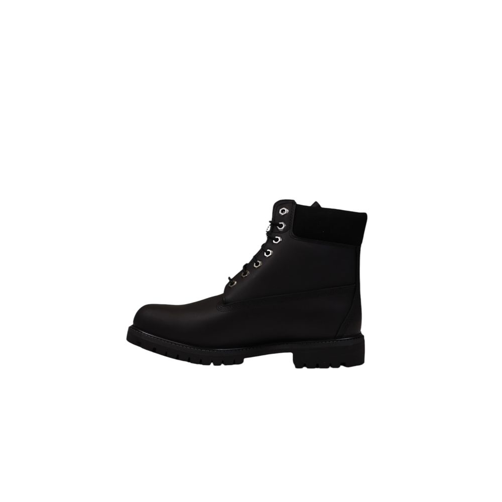 Bota de gamuza negra restauradora con cepillo