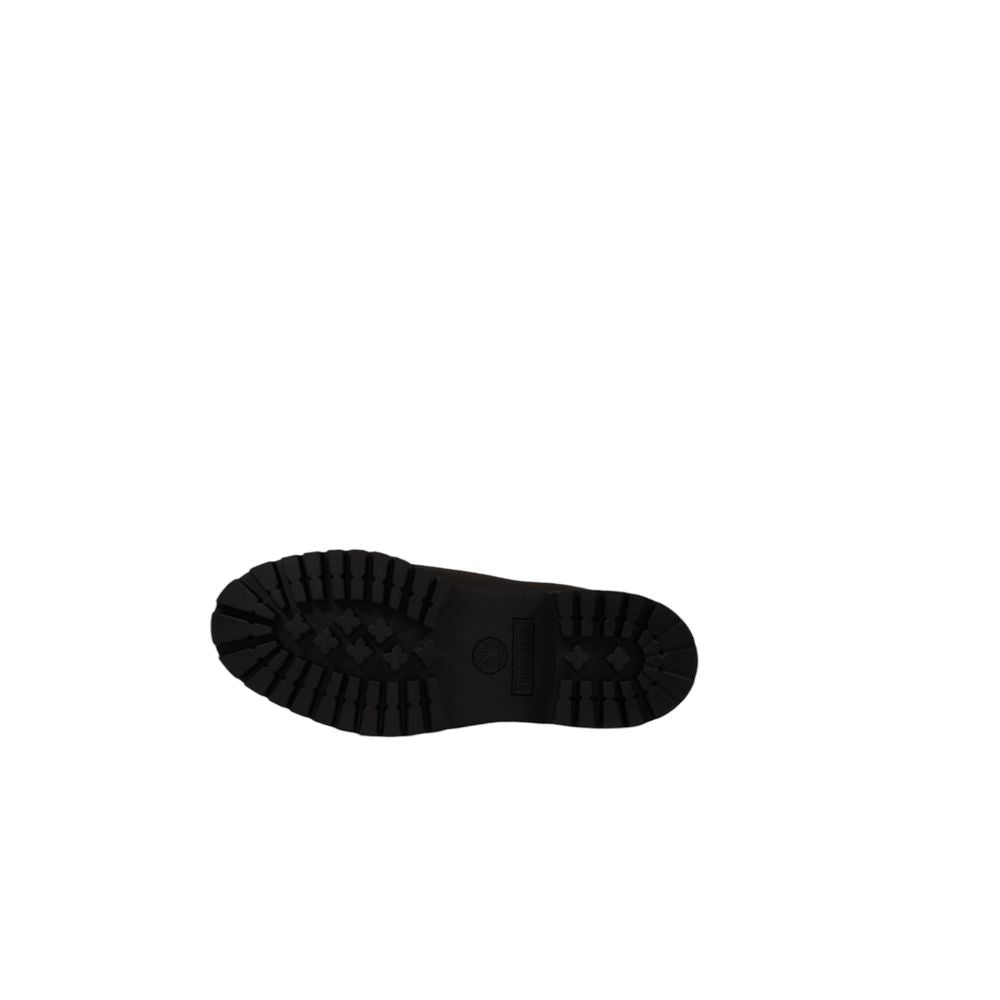 Bota de gamuza negra restauradora con cepillo