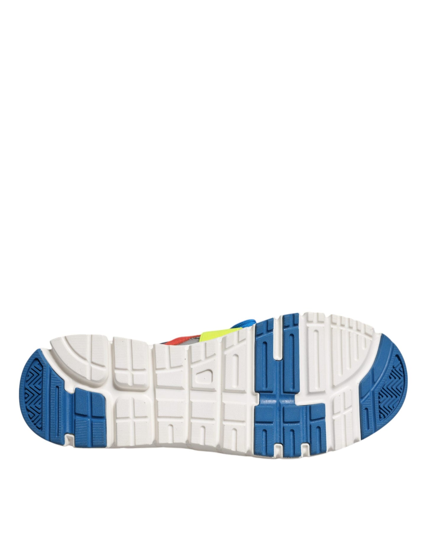 Zapatillas bajas de ante y cuero multicolor