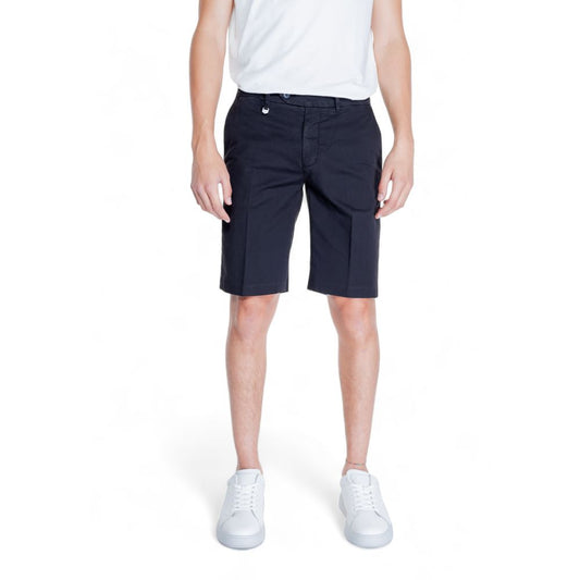 Pantalón corto de algodón negro