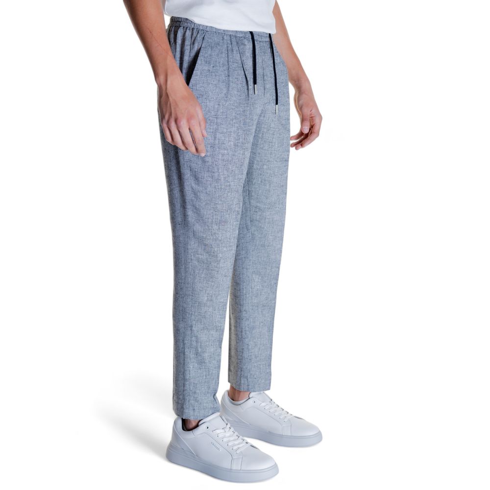 Black Linen Pant