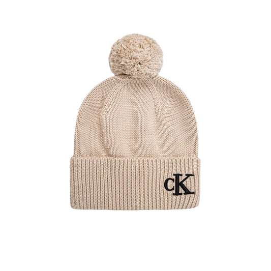 Sombrero de algodón beige