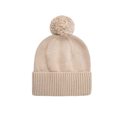 Sombrero de algodón beige