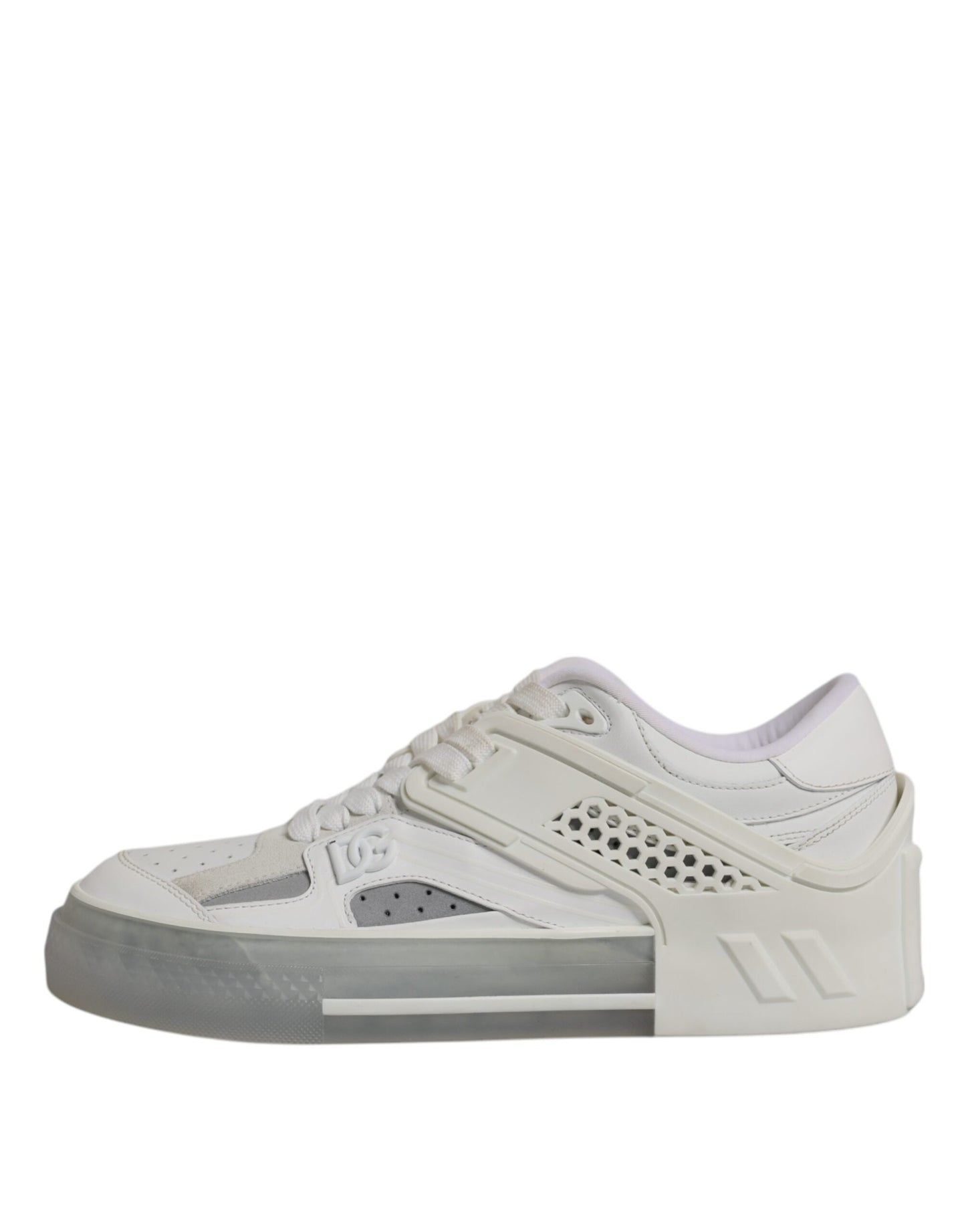 Zapatillas blancas con el logotipo de DG CUSTOM 2.Zero
