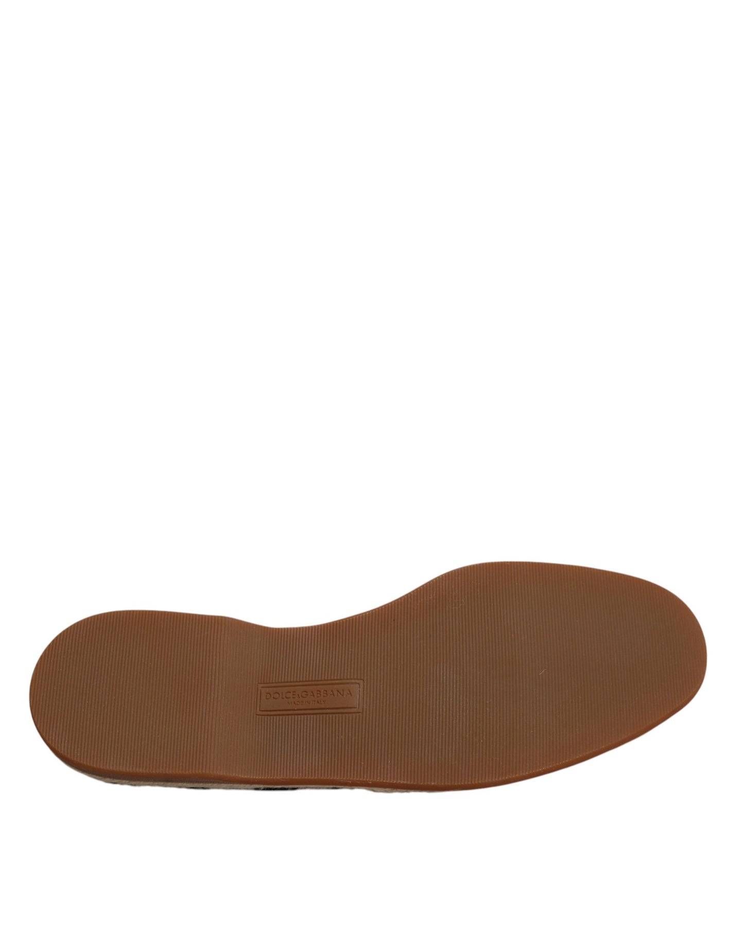 Alpargatas sin cordones con rayas blancas y negras