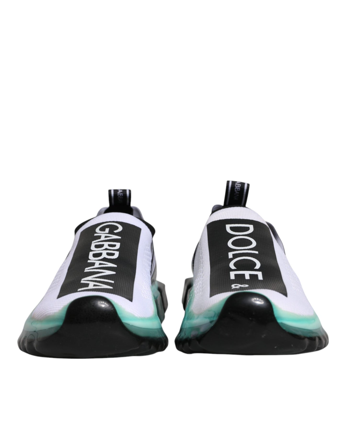 Zapatillas Sorrento blancas y azules sin cordones