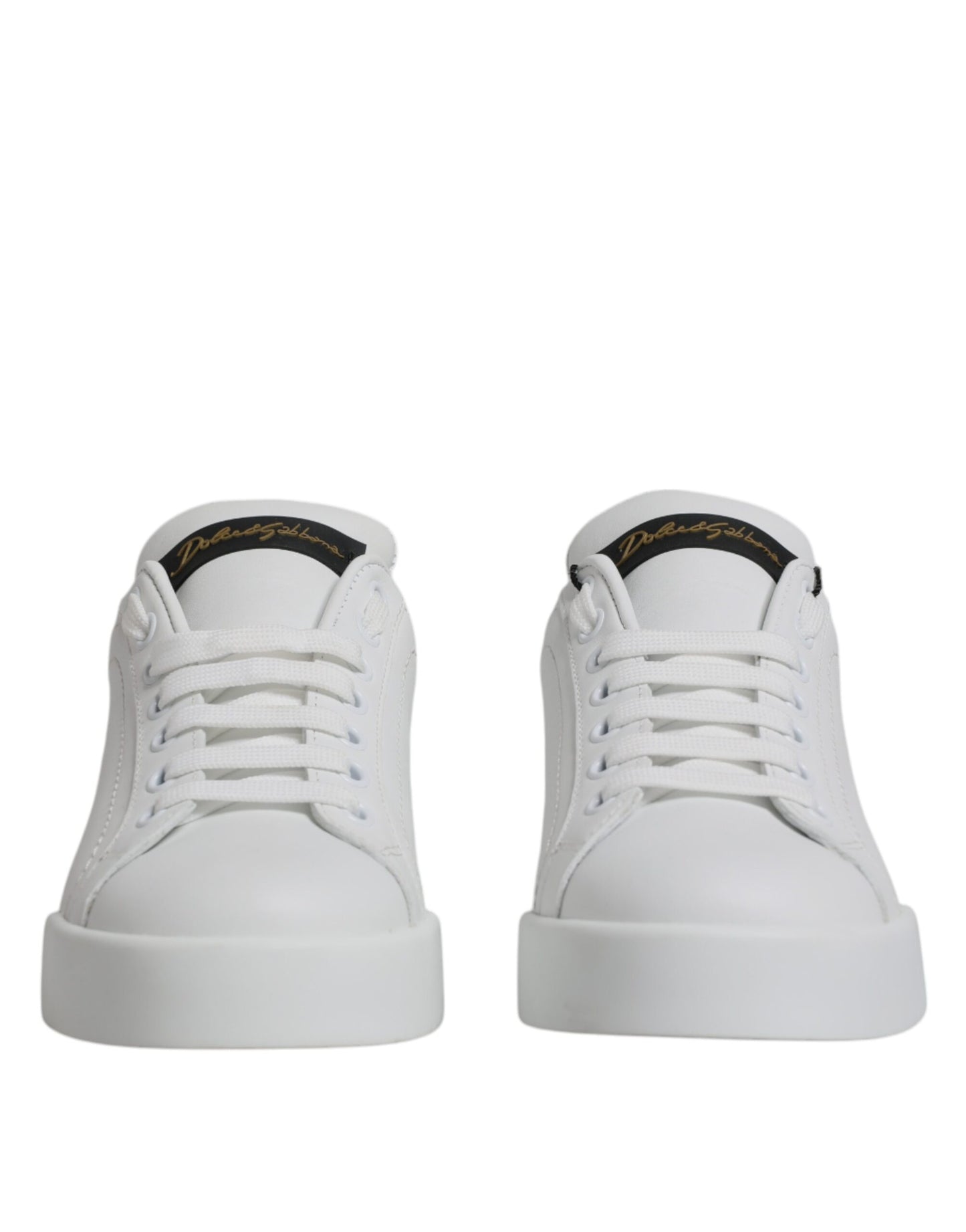 Zapatillas clásicas bajas de cuero blanco