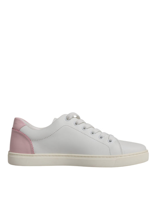 Zapatillas clásicas blancas de piel de becerro