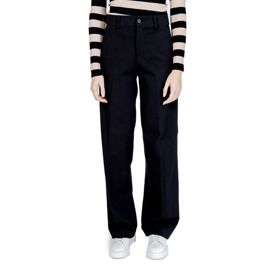 Black Viscose Pant