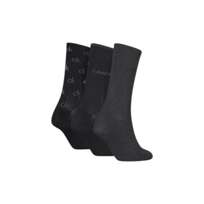 Medias y calcetines de algodón negros