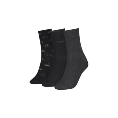 Medias y calcetines de algodón negros