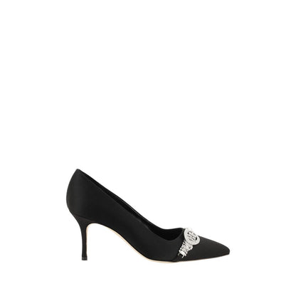 Zapatos de tacón de satén Asapump