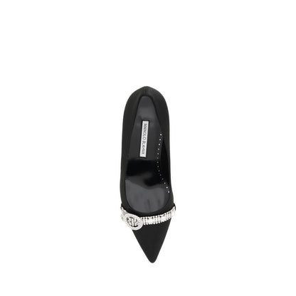 Zapatos de tacón de satén Asapump