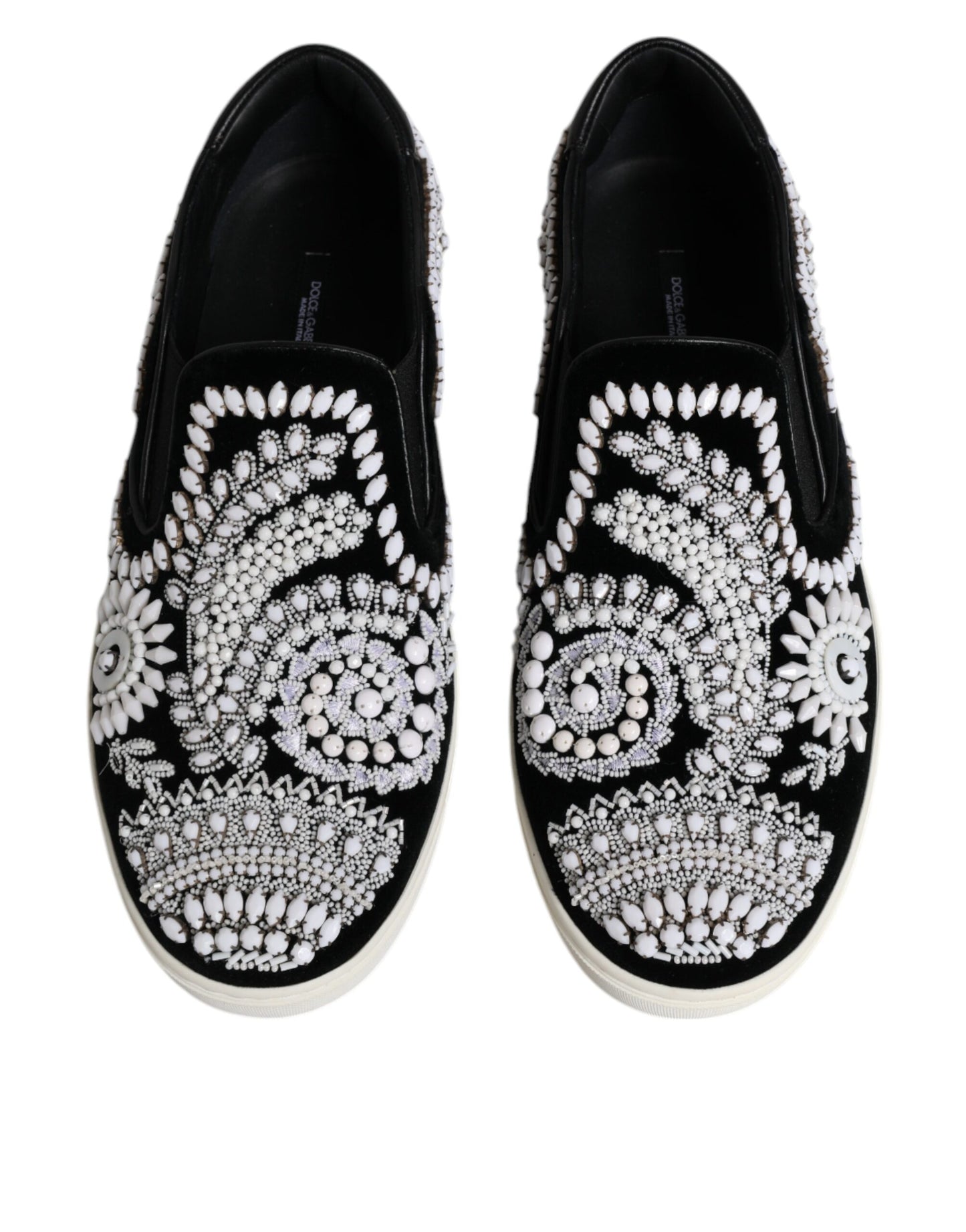 Zapatos sin cordones para hombre de Londres con adornos negros