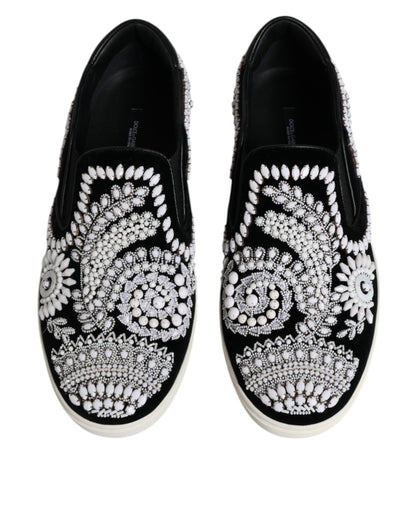 Zapatos sin cordones para hombre de Londres con adornos negros