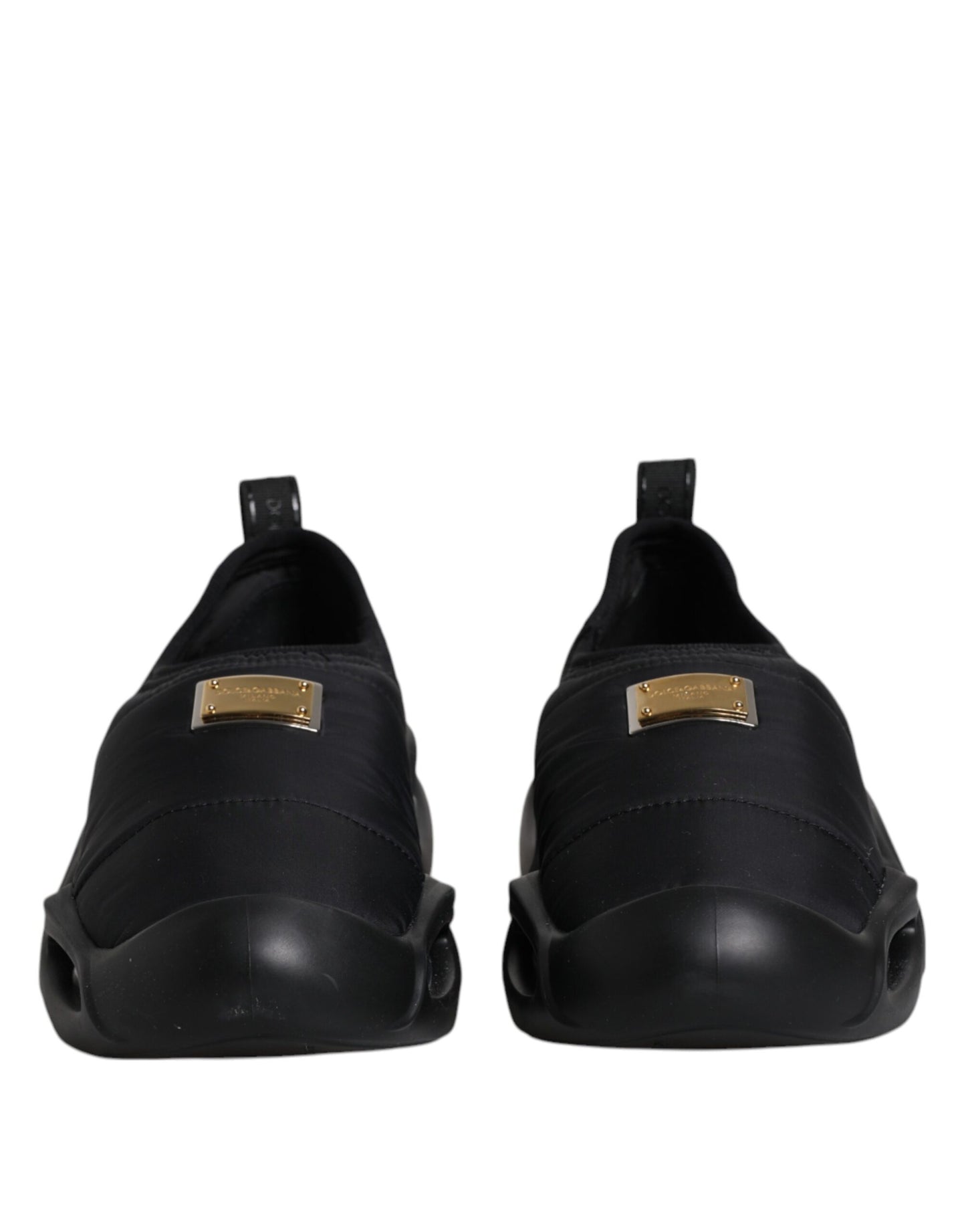 Zapatillas deportivas negras sin cordones Wave de caña baja para hombre