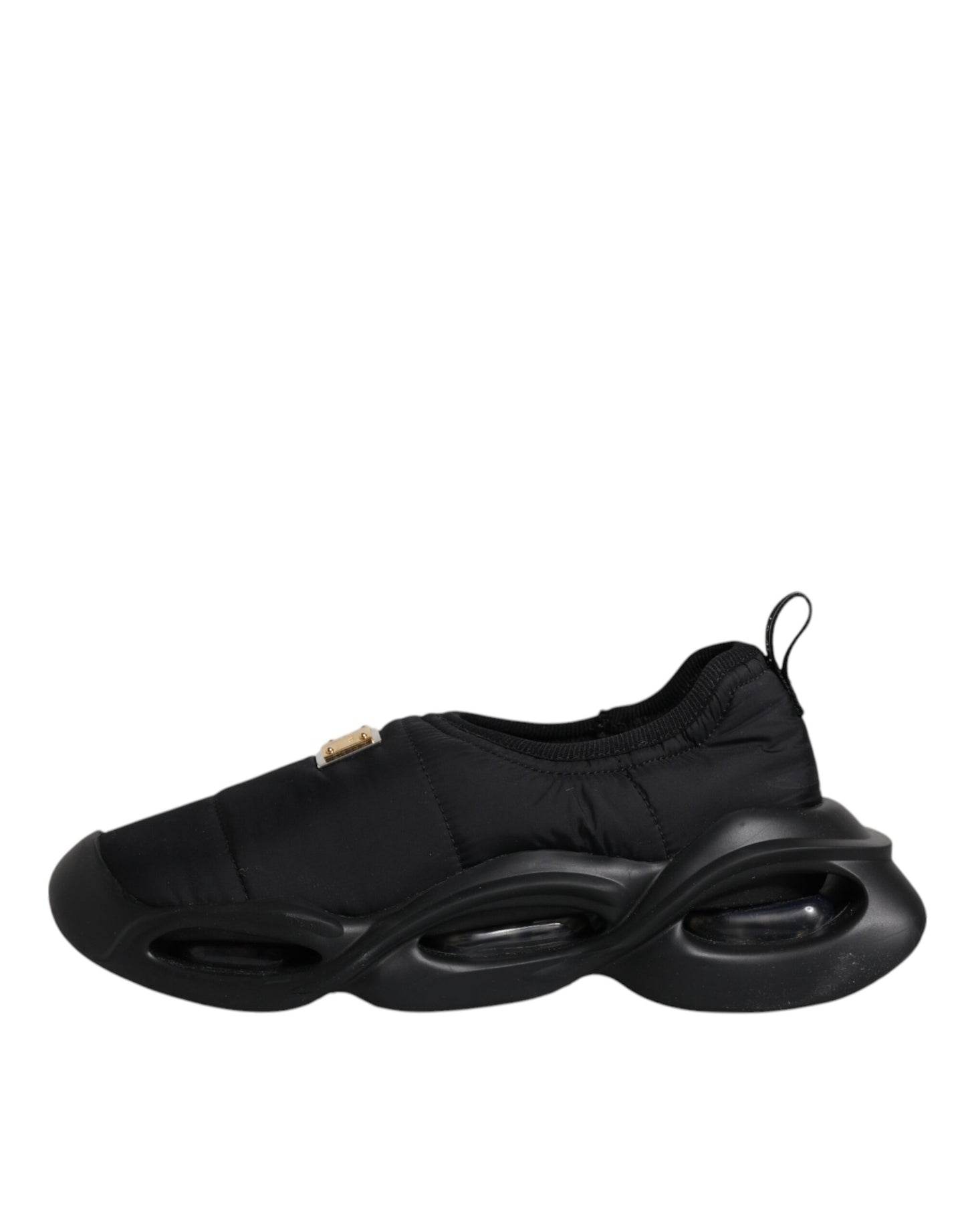 Zapatillas deportivas negras sin cordones Wave de caña baja para hombre