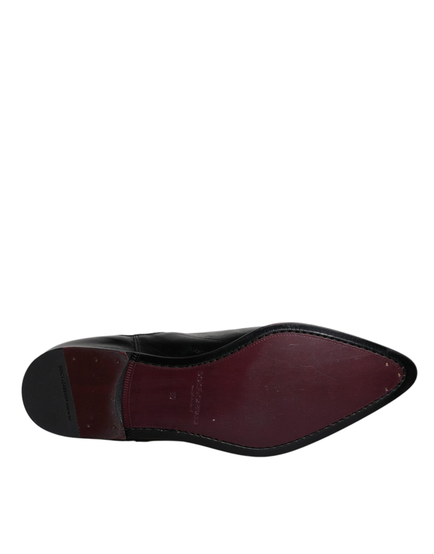 Botines Chelsea de piel negra para hombre
