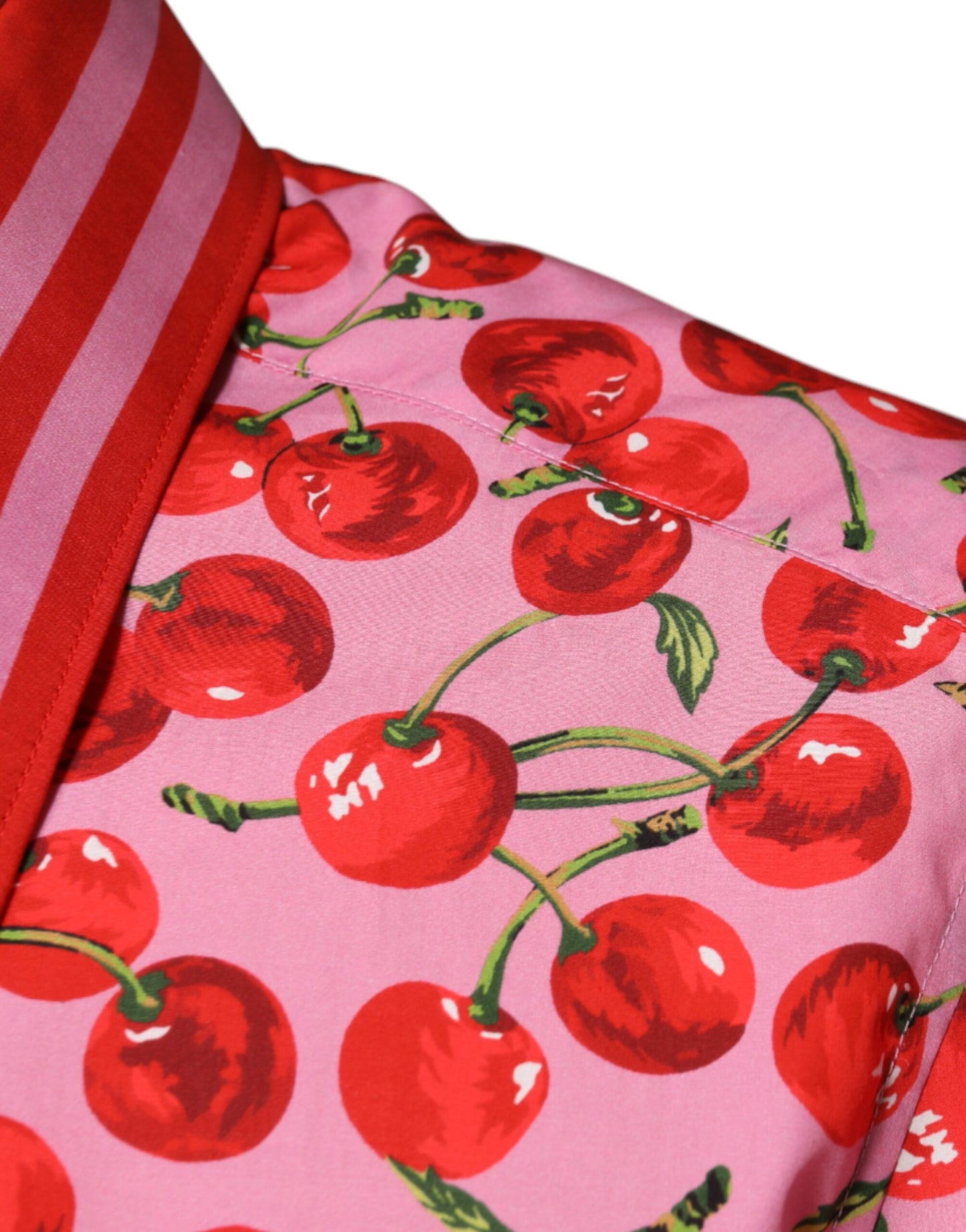 Camisa formal MARTINI de algodón color cereza rosa
