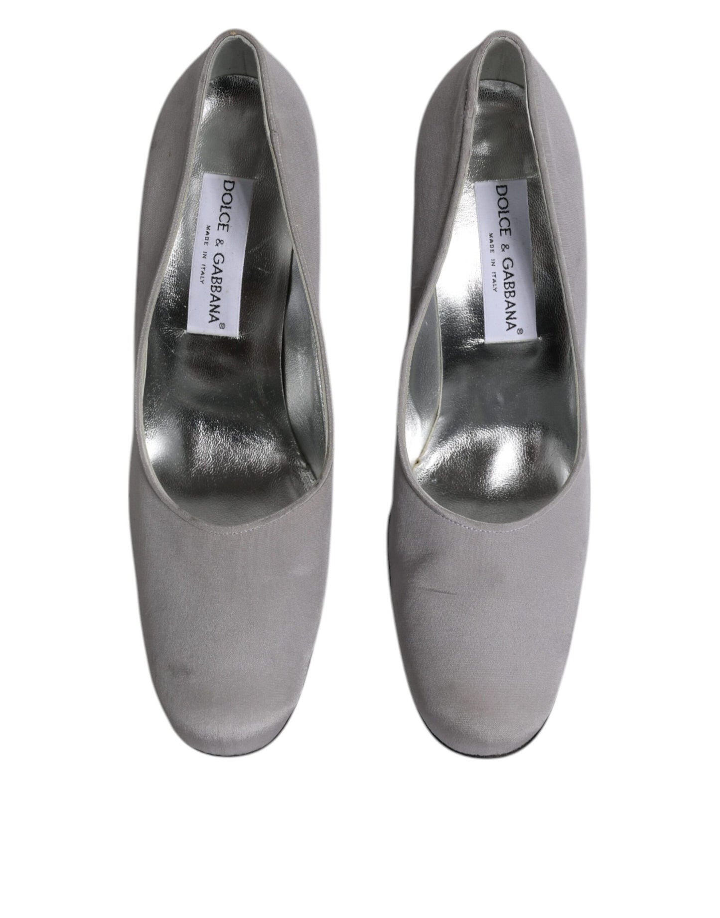Zapatos de tacón alto de piel de ante gris
