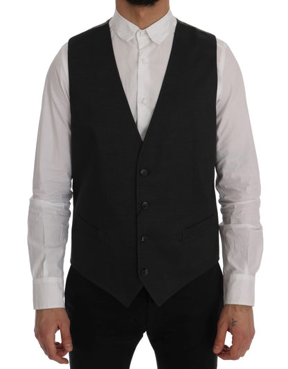 Chaleco gris elegante