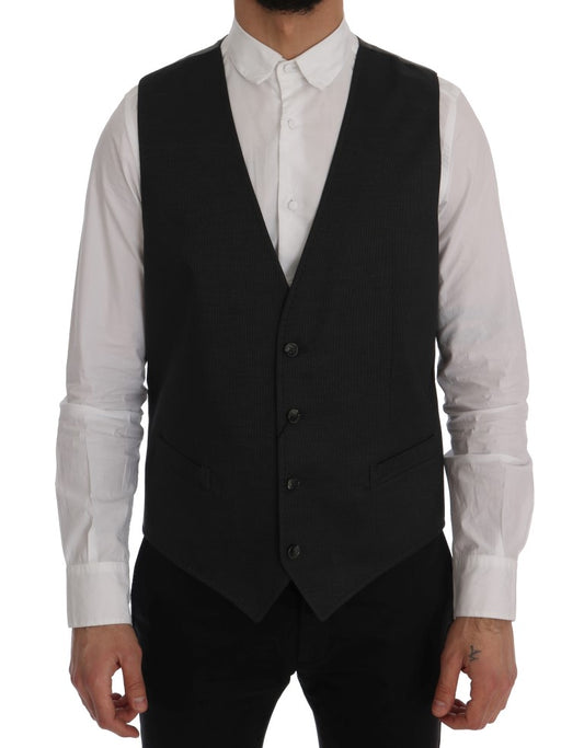 Chaleco gris elegante